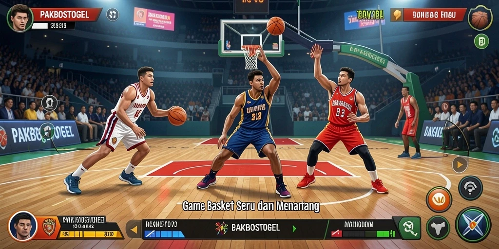 Tampilan antarmuka permainan PAKBOSTOGEL yang menarik dan dinamis.