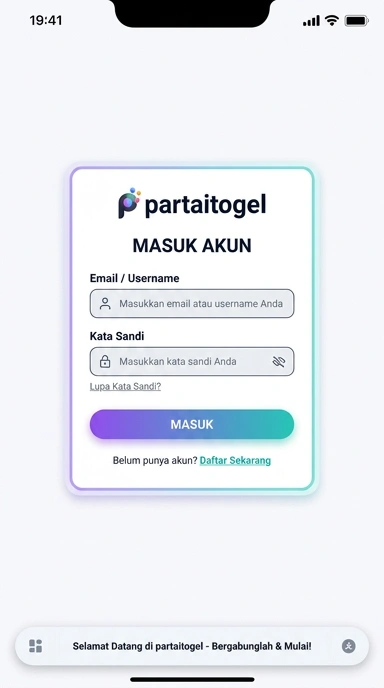 Masuk Akun partaitogel untuk Pengguna Android Indonesia